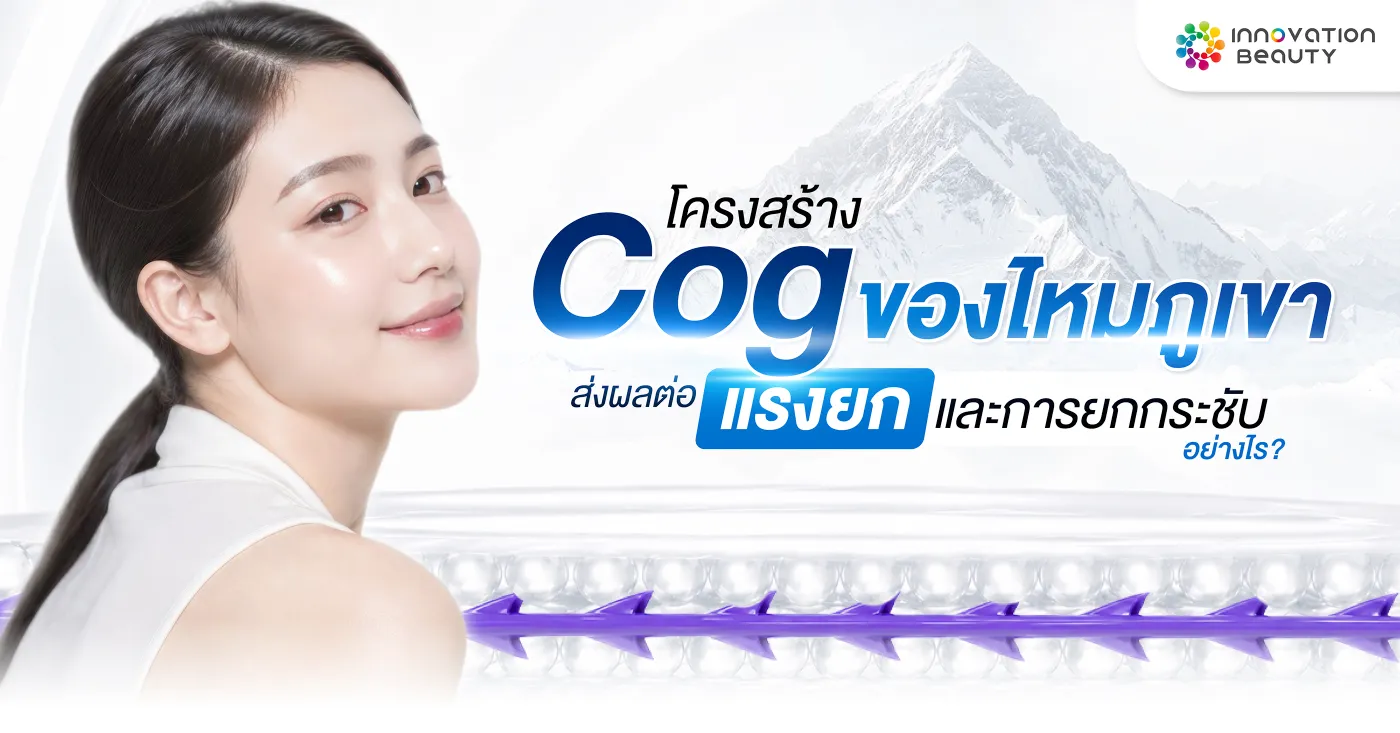 โครงสร้าง Cog ของไหมภูเขาส่งผลต่อแรงยกและการยกกระชับอย่างไร?